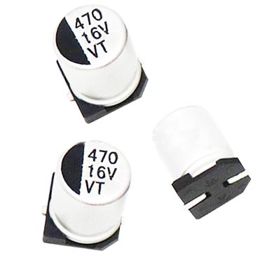 16V SMD elektrolytkondensatorer